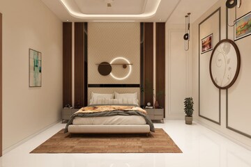 Bedroom in 4 BHK Independent House at Vaishali Nagar – for Sale