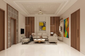 Living Room in 4 BHK Independent House at Vaishali Nagar – for Sale