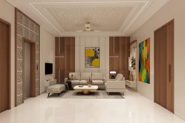 Living Room, vaishali nagar 4 Bedroom 3000 Sq.Ft. Independent House In Vaishali Nagar Jaipur 9184399