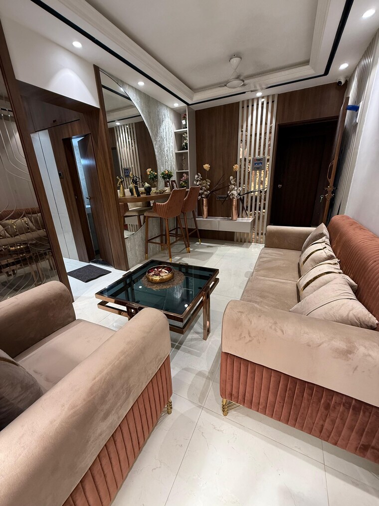 Living Room, av-smart-city 1 Bedroom 349 Sq.Ft. Apartment In Haranwali Palghar 9184441