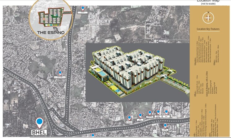 Exterior View, avantika-the-espino 3 Bedroom 1779 Sq.Ft. Apartment In Chanda Nagar Hyderabad 9184401