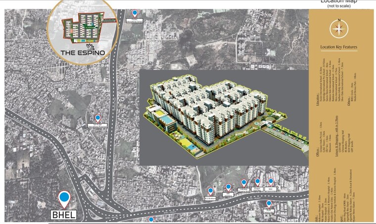 Exterior View, avantika-the-espino 3 Bedroom 1660 Sq.Ft. Apartment In Chanda Nagar Hyderabad 9184423