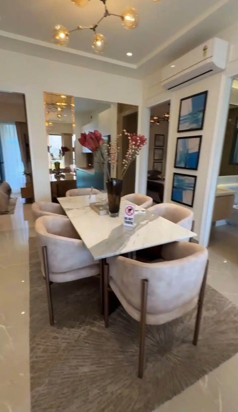 Living Room, signature-global-daxin-vistas 3 Bedroom 1550 Sq.Ft. Builder Floor In Bhondsi Gurgaon 9184557