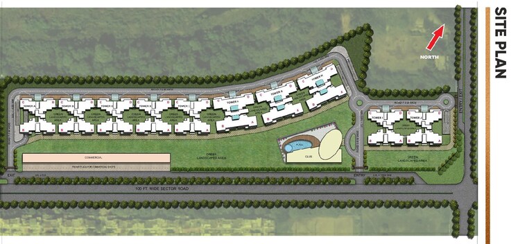 Master Plan, sector 67 3 Bedroom 2950 Sq.Ft. Apartment In Sector 67 Mohali 9184089