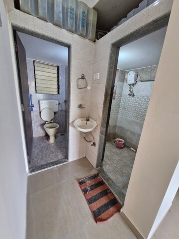 Attached Bathroom in 1 BHK Apartment at Munisuvrat Viaan Classic, Virar West – for Sale