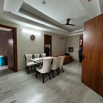 Living Room in 3 BHK Builder Floor at Palam Vihar Residents Association, Palam Vihar – for Rent
