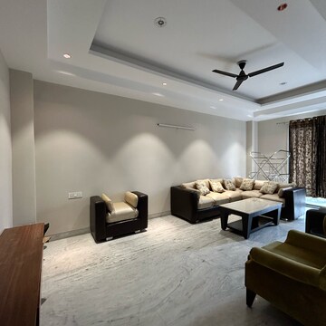 Living Room in 3 BHK Builder Floor at Palam Vihar Residents Association, Palam Vihar – for Rent