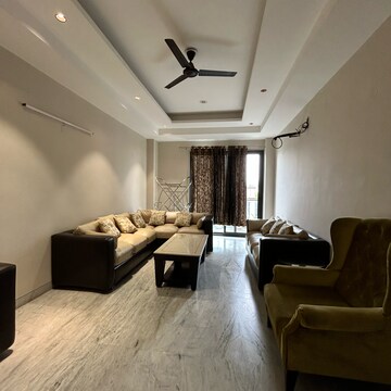 Living Room in 3 BHK Builder Floor at Palam Vihar Residents Association, Palam Vihar – for Rent