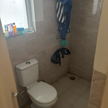 Bathroom in 2 BHK Builder Floor at Wave Dream Homes, Ram Nagar – for Rent