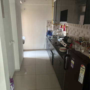 Kitchen in 2 BHK Builder Floor at Wave Dream Homes, Ram Nagar – for Rent