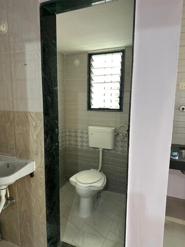 Bathroom in 1 BHK Apartment at Chandan Nagar – for Rent
