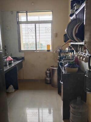 Kitchen in 2 BHK Apartment at Happy Home Sarvodaya Nagar, Ambernath West – for Sale