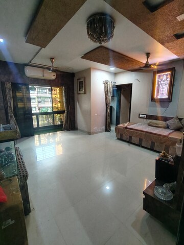 Living Room in 2 BHK Apartment at Aashapura Crown City, Kalyan East – for Rent