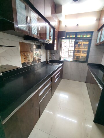 Kitchen in 2 BHK Apartment at Aashapura Crown City, Kalyan East – for Rent