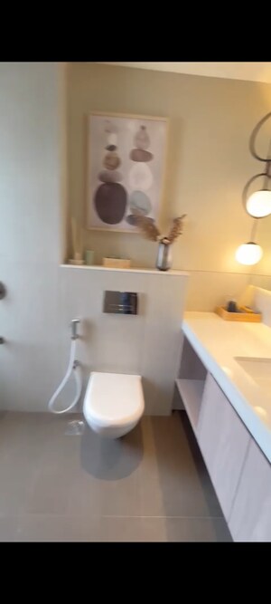 Attached Bathroom in 3 BHK Apartment at Piramal Vaikunth, Balkum Pada – for Sale