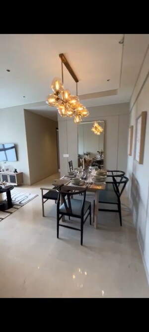 Living Room in 3 BHK Apartment at Piramal Vaikunth, Balkum Pada – for Sale