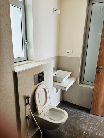 Bathroom in 1 BHK Apartment at Sai Sudama, Kasarvadavali – for Rent
