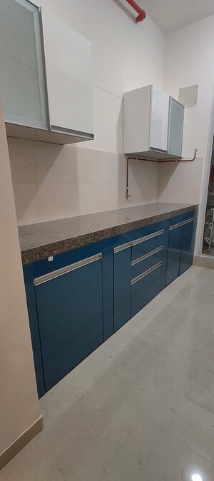 Kitchen in 1 BHK Apartment at Cosmos Habitat, Majiwada – for Rent