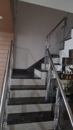 Staircase in 5 BHK Independent House at Krishna Nagar – for Sale