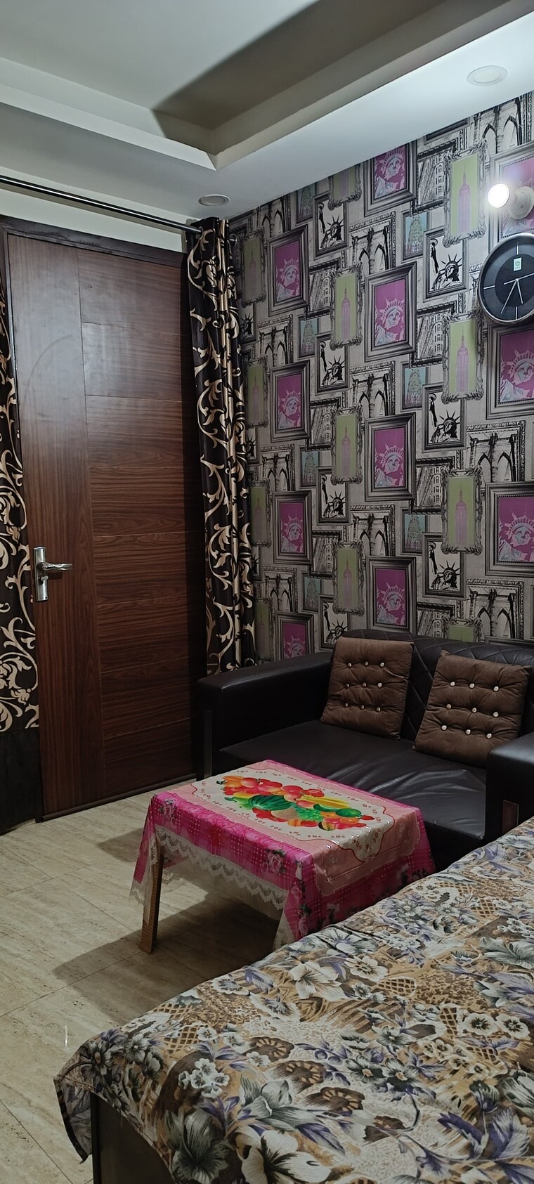 Bedroom, chattarpur 1 Bedroom 450 Sq.Ft. Independent House In Chattarpur Delhi 9184923