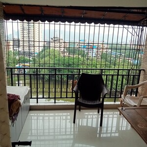 Balcony in 3 BHK Apartment at Cosmos Merry Park, Khopat – for Sale