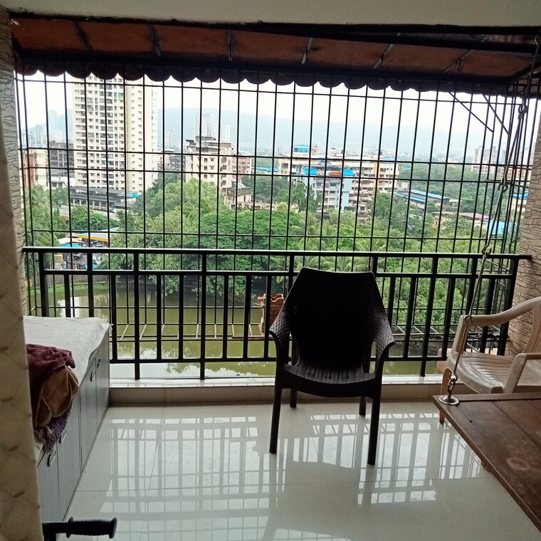 Balcony, cosmos-merry-park 3 Bedroom 1100 Sq.Ft. Apartment In Khopat Thane 9184910