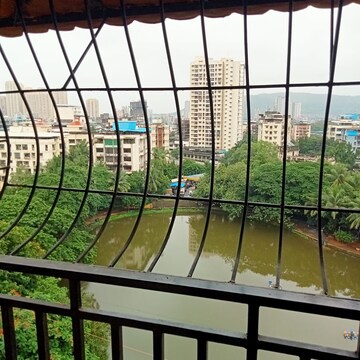 Balcony in 3 BHK Apartment at Cosmos Merry Park, Khopat – for Sale