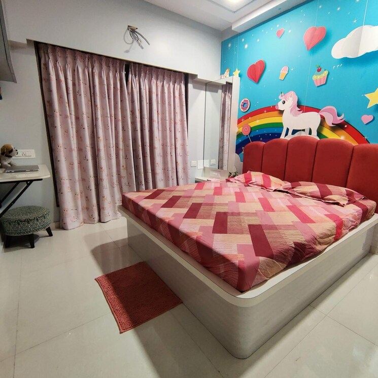 Bedroom, cosmos-merry-park 3 Bedroom 1100 Sq.Ft. Apartment In Khopat Thane 9184910