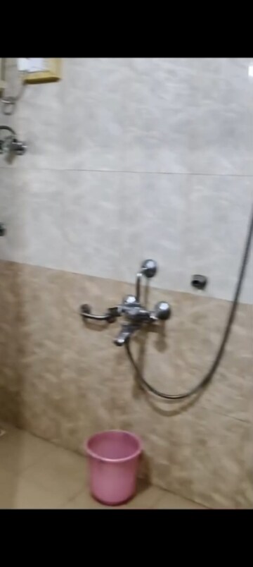 Bathroom in 1 BHK Apartment at Om Chamunda Apartment, Santacruz East – for Rent