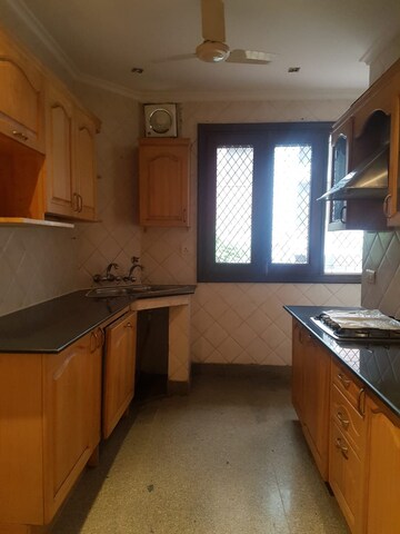 Kitchen in 3 BHK Builder Floor at Boutique Residential Apartments A 3 2, Vasant Vihar – for Rent