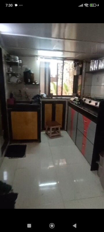 Kitchen in 1 RK Apartment at Mauli CHS Parel, Parel – for Rent