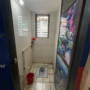 Bathroom in 1 BHK Apartment at Titwala – for Sale
