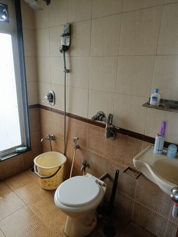 Bathroom in  Pg at Bombay Construction Kritika Tower, Chembur – for Rent