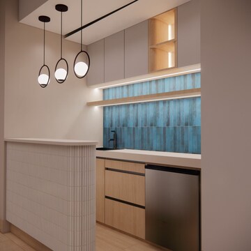 Kitchen in  Office Space at Parinee I, Andheri West – for Rent