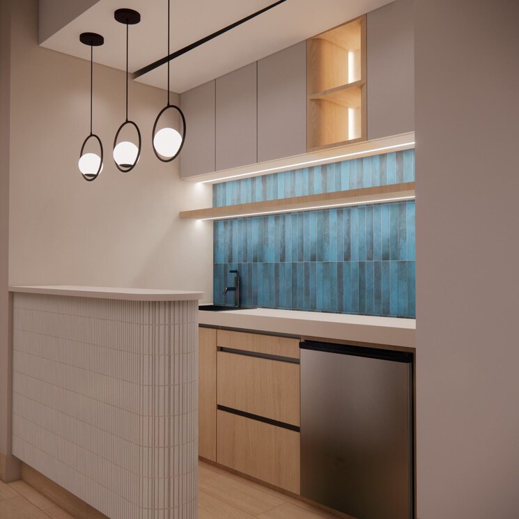 Kitchen, parinee-i Commercial Office Space 721 Sq.Ft. In Andheri West Mumbai 9184954