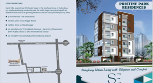 2 BHK Apartment – Exterior View View at Meerpet - for Sale