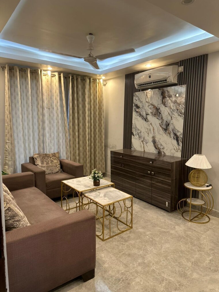 Living Room, sarvapriya vihar 1 Bedroom 200 Sq.Yd. Builder Floor In Sarvapriya Vihar Delhi 9185030