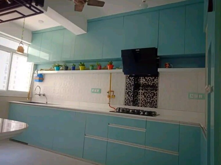 Kitchen, sector 1 greater noida 3.5 Bedroom 1750 Sq.Ft. Builder Floor In Sector 1 Greater Noida Greater Noida 9185035