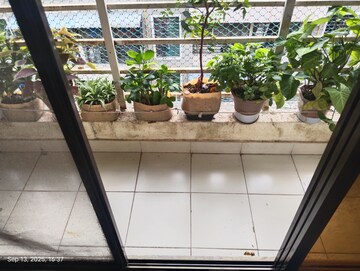 Balcony in 1 RK Apartment at Om Sai Heights Phase II, Morya Nagar – for Sale