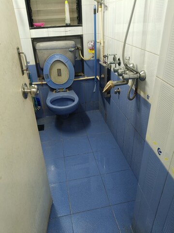 Bathroom in 1 BHK Apartment at Kadambari CHS Andheri, Andheri East – for Rent