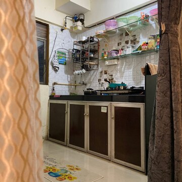 Kitchen in 1 BHK Apartment at Uday CHS Goregaon, Unnat Nagar – for Rent