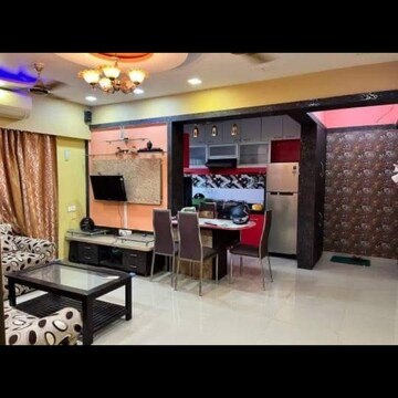 Living Room in 1 BHK Apartment at Aarti CHS Goregaon, Mira Nagar – for Rent