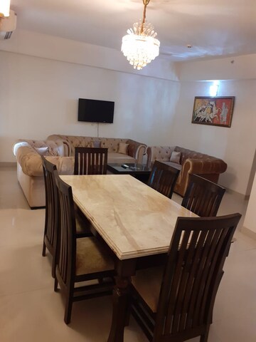 Living Room in 3 BHK Apartment at Adani Oyster Greens, Sector 102 – for Rent
