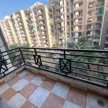 Balcony in 2 BHK Apartment at Maya Garden City, Nagla Road – for Rent