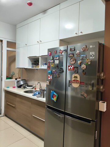 Kitchen in 3 BHK Apartment at Pashmina Waterfront, Old Madras Road – for Rent