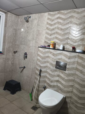 Bathroom in 3 BHK Apartment at Pashmina Waterfront, Old Madras Road – for Rent