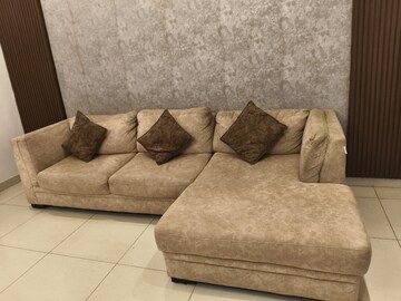 Living Room in 3 BHK Apartment at Pashmina Waterfront, Old Madras Road – for Rent