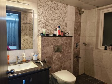 Bathroom in 3 BHK Apartment at Pashmina Waterfront, Old Madras Road – for Rent