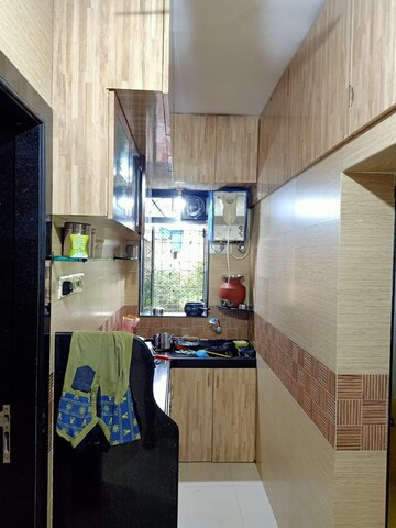 Kitchen in 1.5 BHK Apartment at Dwarka CHS Borivali, Borivali West – for Rent