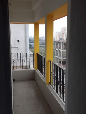 Balcony in 3 BHK Apartment at New Town Action Area ii – for Rent